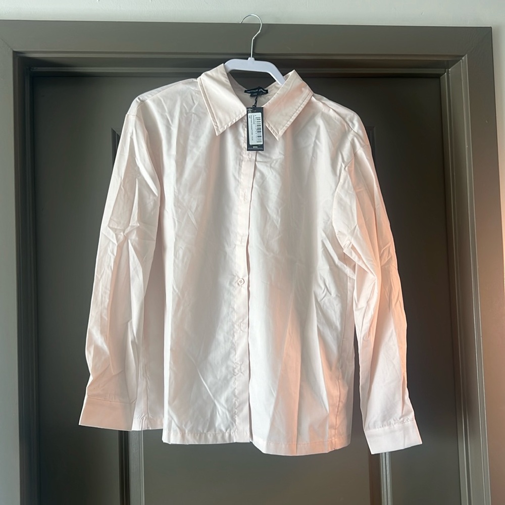 PLY Cream button up shirt